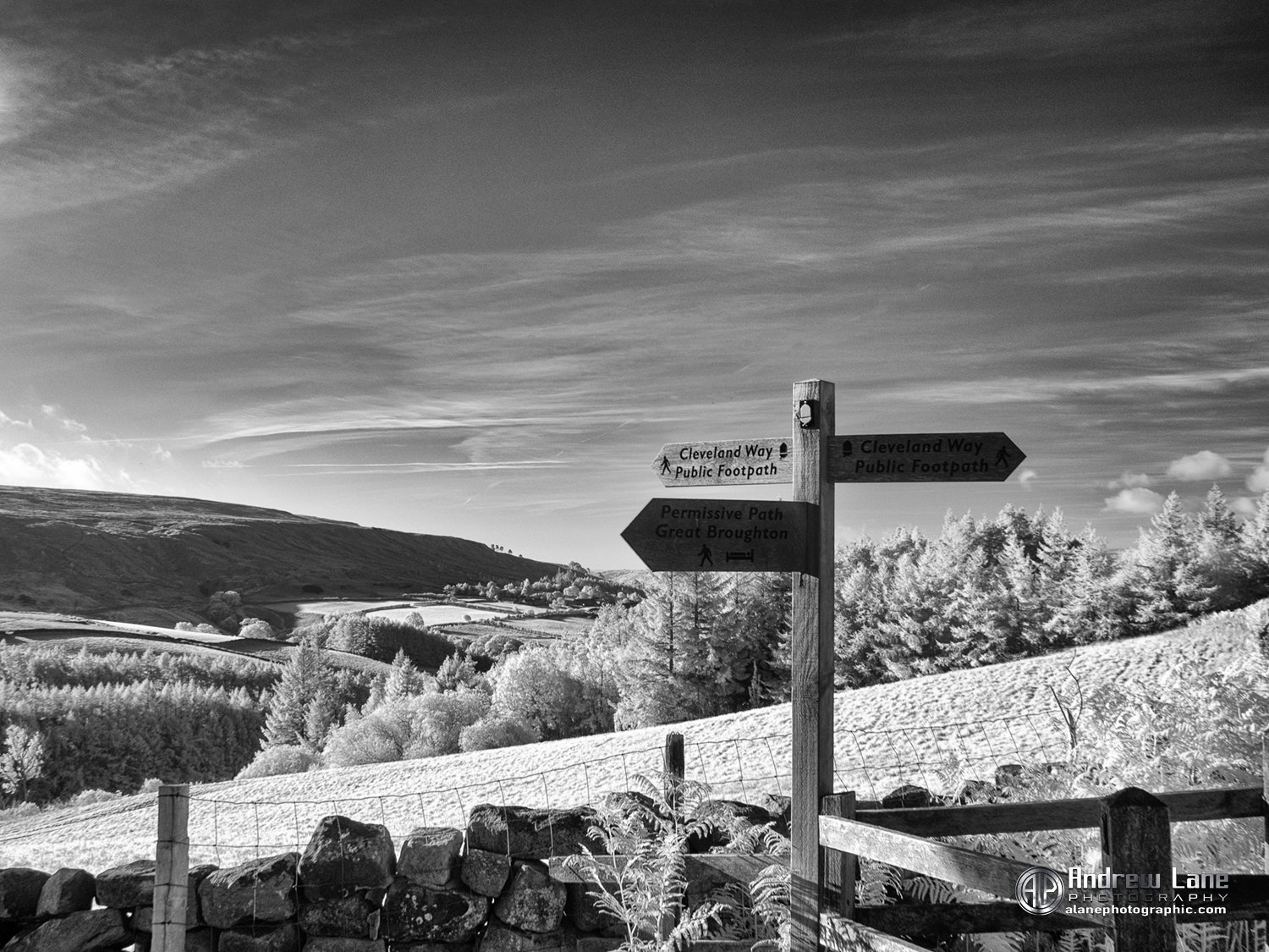 Cleveland way in all directions