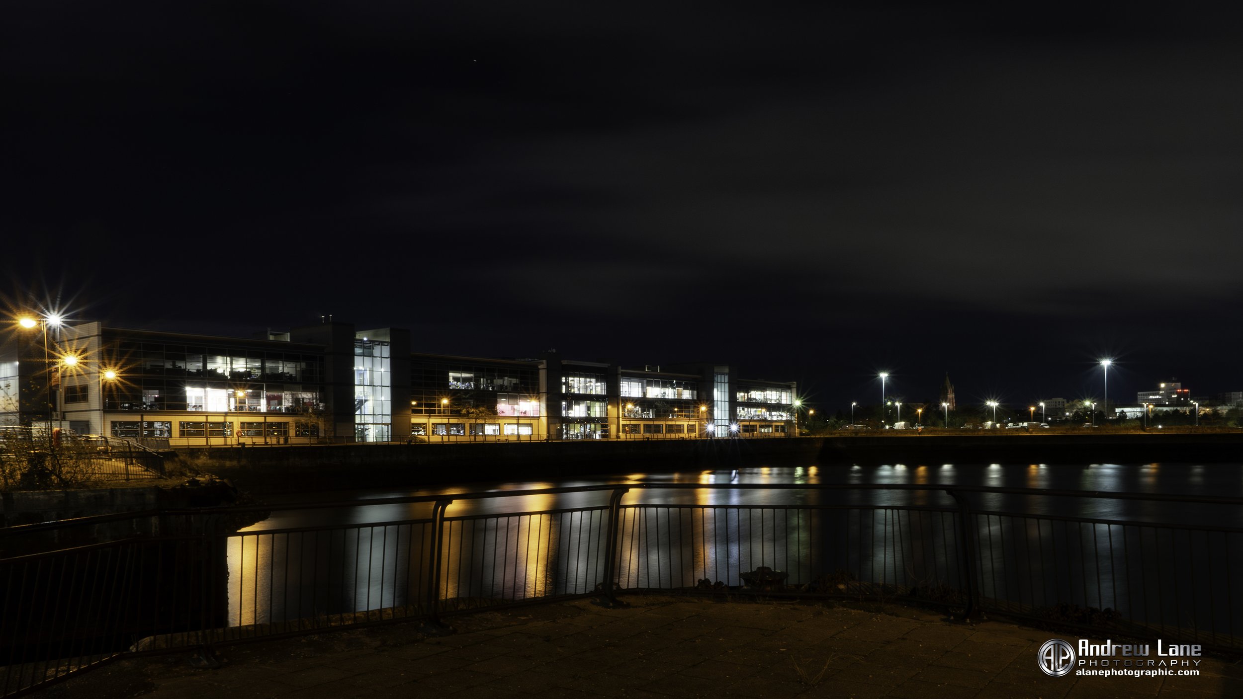  Middlesbrough  docks nightscape 