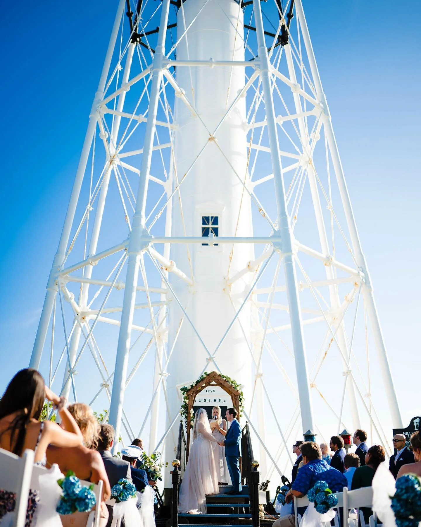 ✨ beautiful skies on this beautiful wedding day a few months ago! 🌞 
.
.
The parties may be postponed but love isn&rsquo;t - grab a few special people, a pretty place &amp; say I DO!💍
.
.
.
Second shooting for @coastalsunandsurfphotography 
.
.
.
#