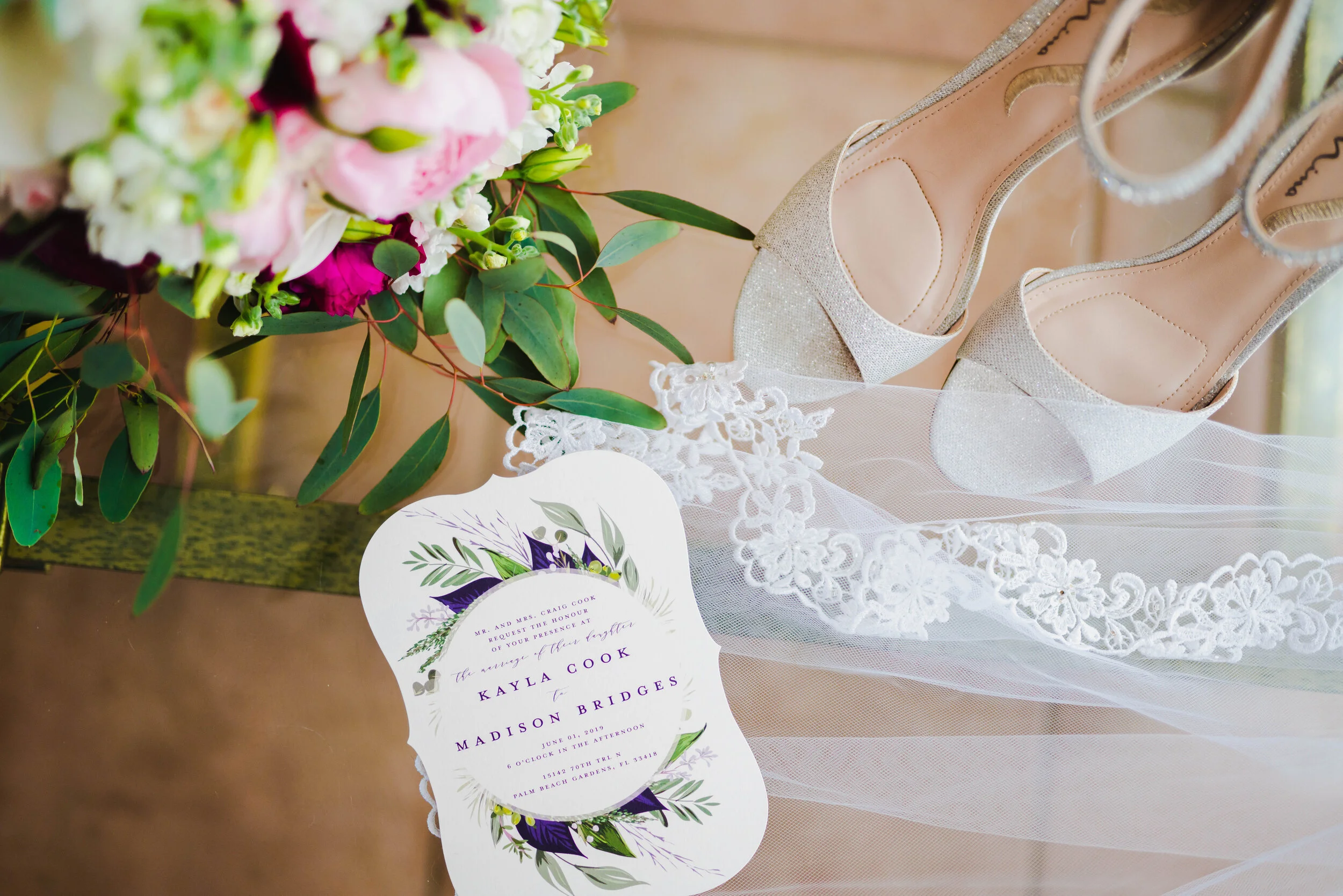 South Florida Backyard Wedding Details