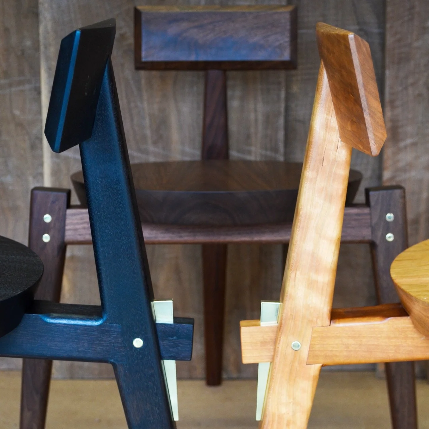 Now available in Cherry and Oxidized Walnut. Two classic walnut and one oxidized walnut ready to ship today. Order through website. 

#furniture #interiordesign  #bespoke #handmade #woodworking