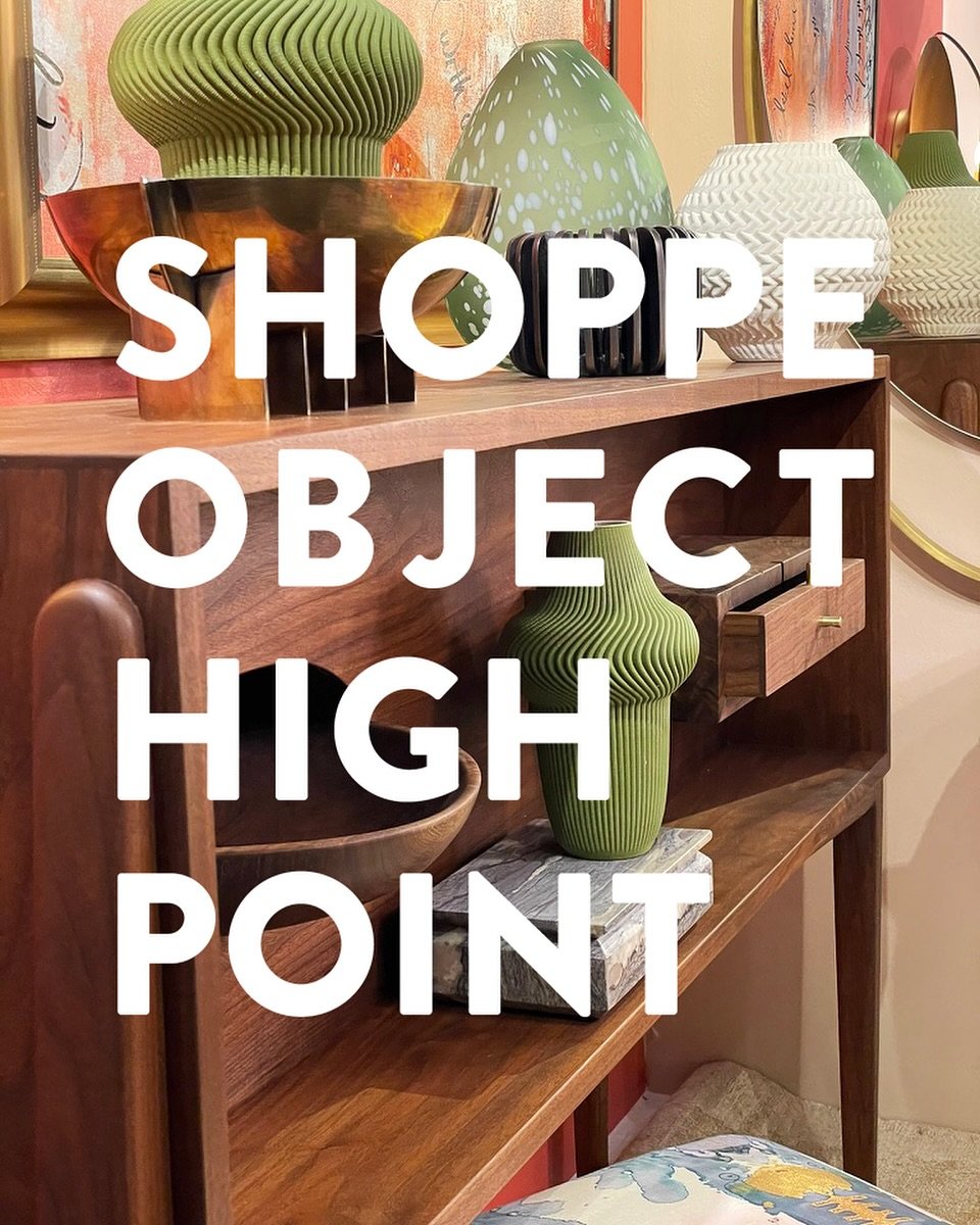 If someone asks, this is where I&rsquo;ll be. 

@shoppeobject 
@highpointmarket 

April 26-29
9AM - 6PM

#designer #design #interiordesign #furnituremaker #maker #customfurniture #furnituredesign #hpmkt #hpmktss
