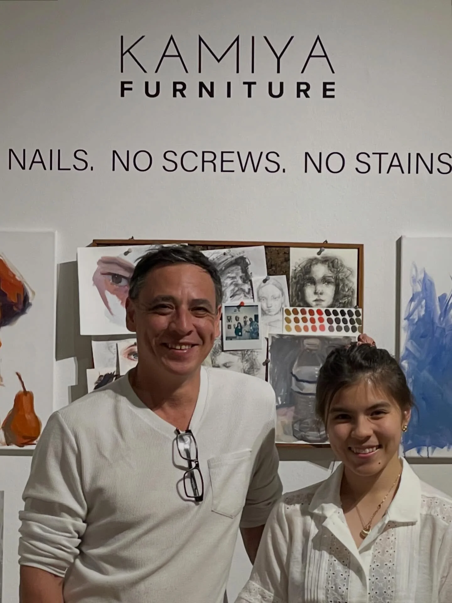 Our @highpointmarket setup with @imagine_home_ (IHFC - Interhall booth 203).

Catch us if you can:

1. Live painting with @zoegracekamiya - Saturday, 9:30am until whenever. 

2. Jeremy on a panel at The Point with Imagine Home (@imagine_home_ ) on Sa