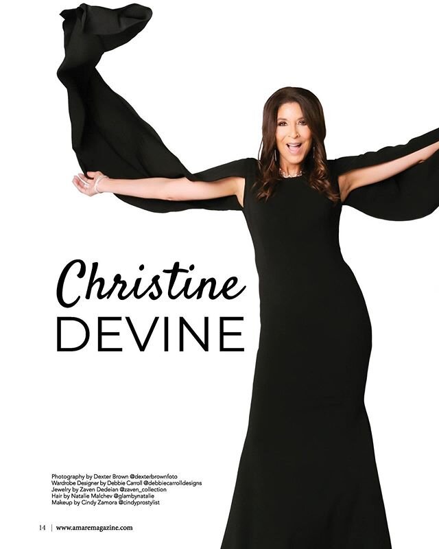 @amaremagazine Cover Queen @devinenews #philanthropyissue 
Written by @mitzimoralesmagos &mdash;&mdash;&mdash;&mdash;&mdash;&mdash;&mdash;&mdash;&mdash;&mdash;&mdash;&mdash;&mdash;&mdash;&mdash;&mdash; Christine Devine has been a news anchor on @foxl