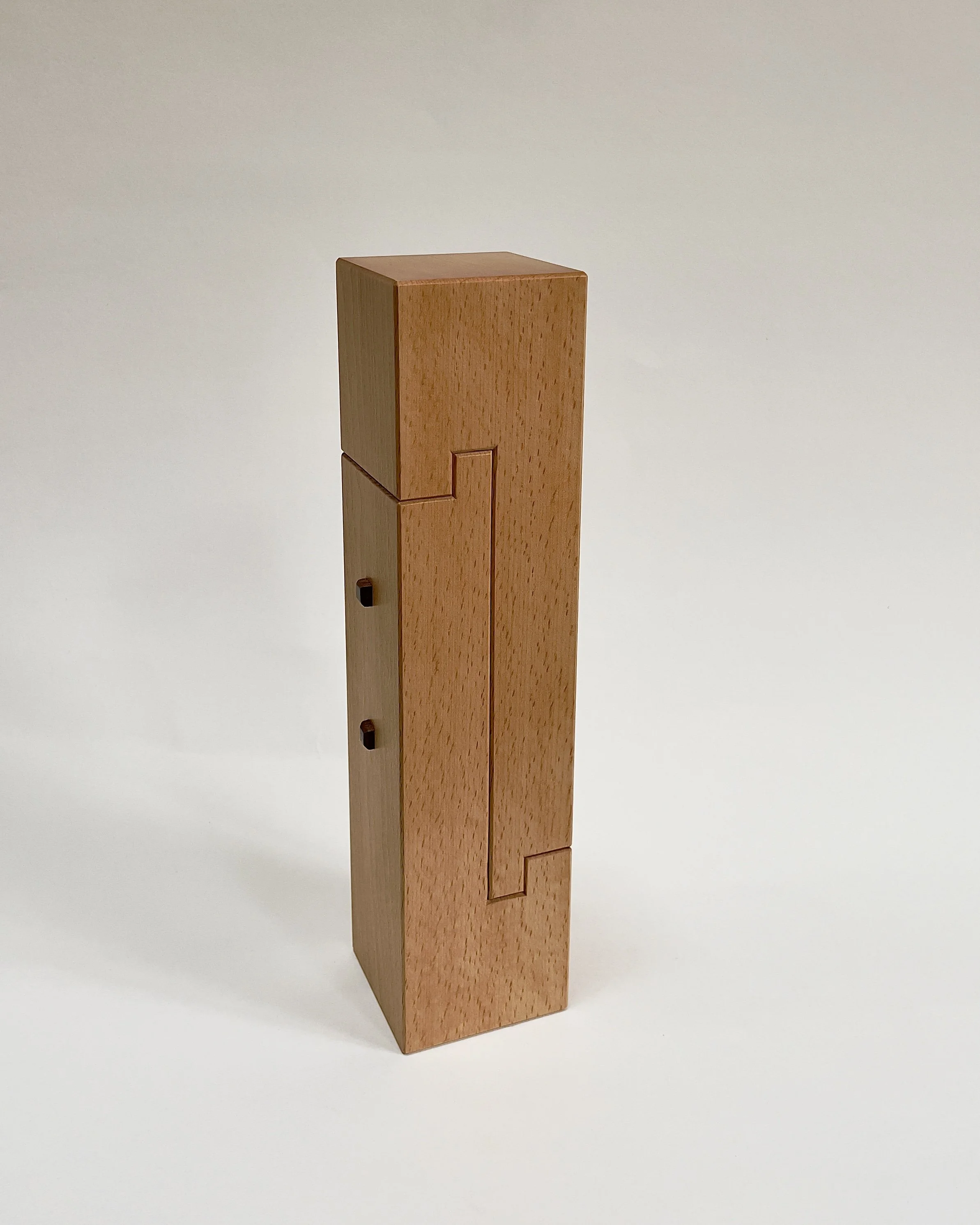 Joinery Tower - Pinned Stop Bladed Scarf Joint