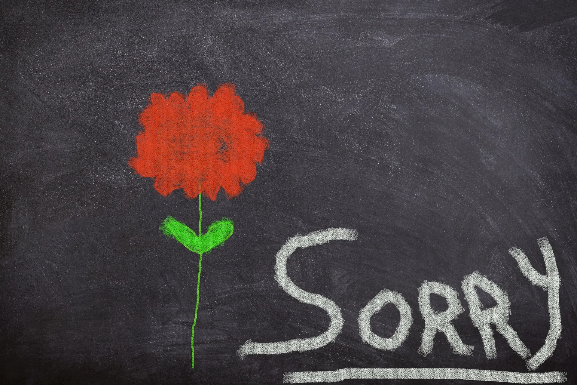 Our Apologies
