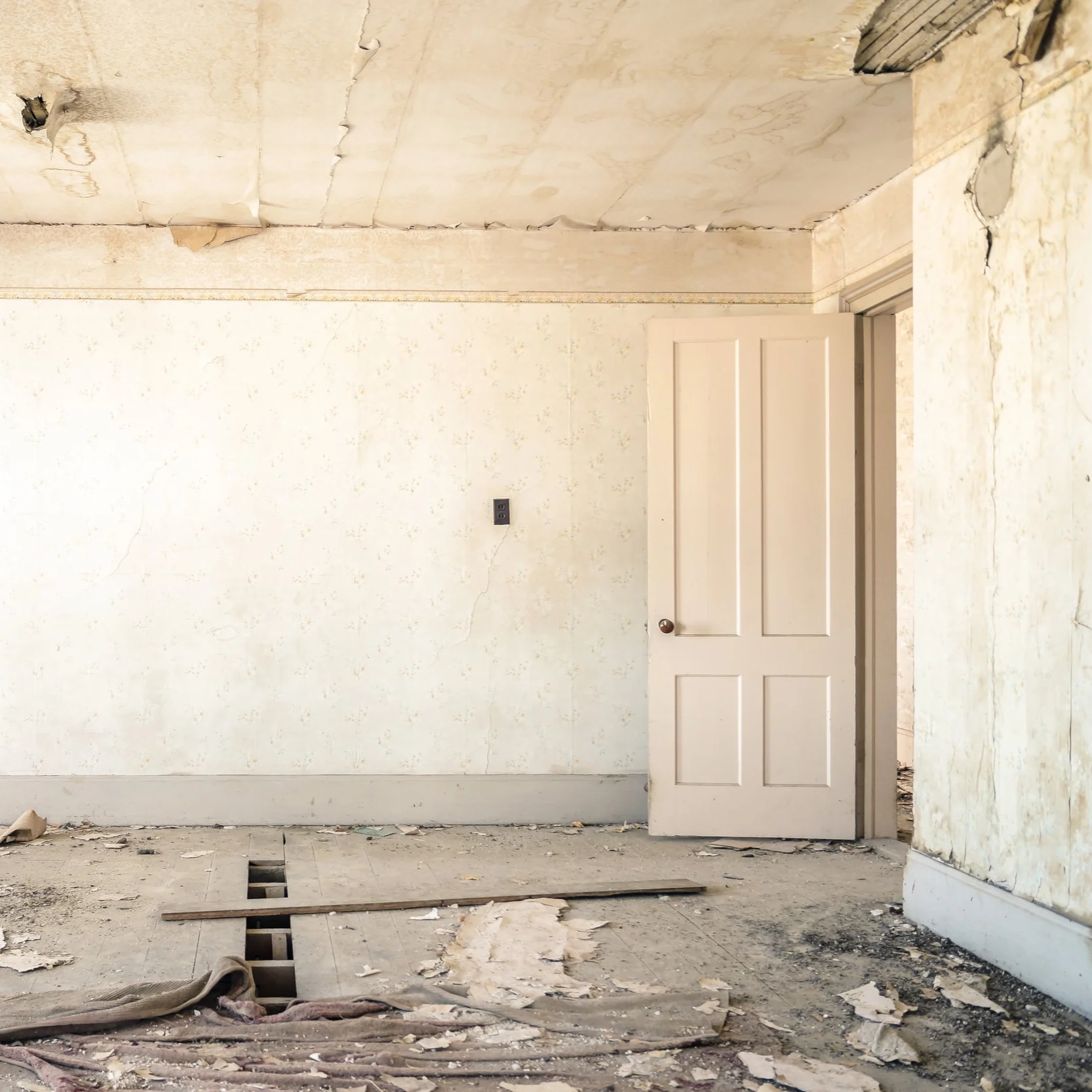 Working on a Building