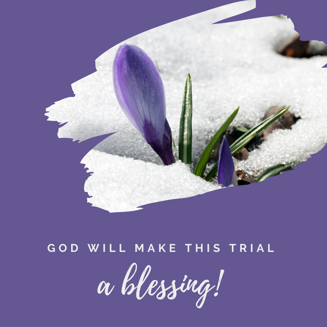 God Will Make This Trial a Blessing