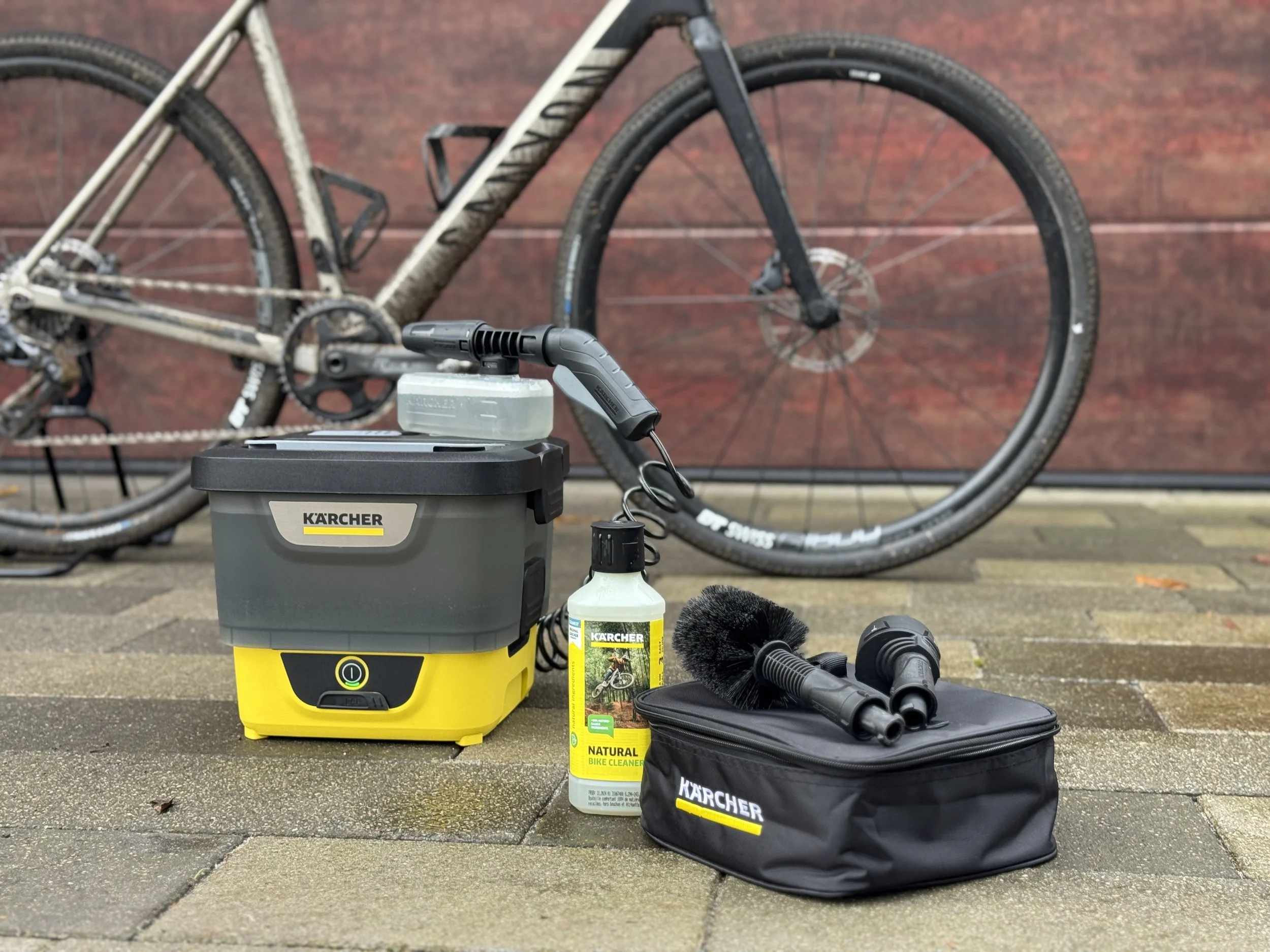 Kärcher OC 4 + Bike Kit im Test – mobile Reinigung für Gravelbikes &amp; Co.