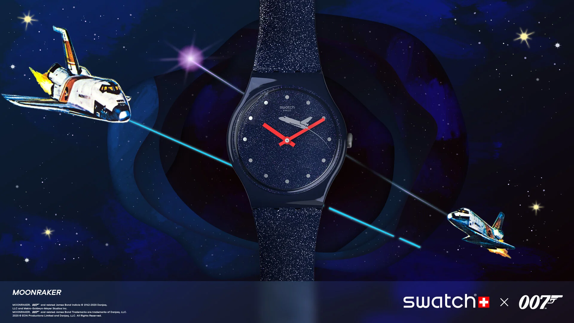 Swatch x 007 Retrospective — Helen Robertson