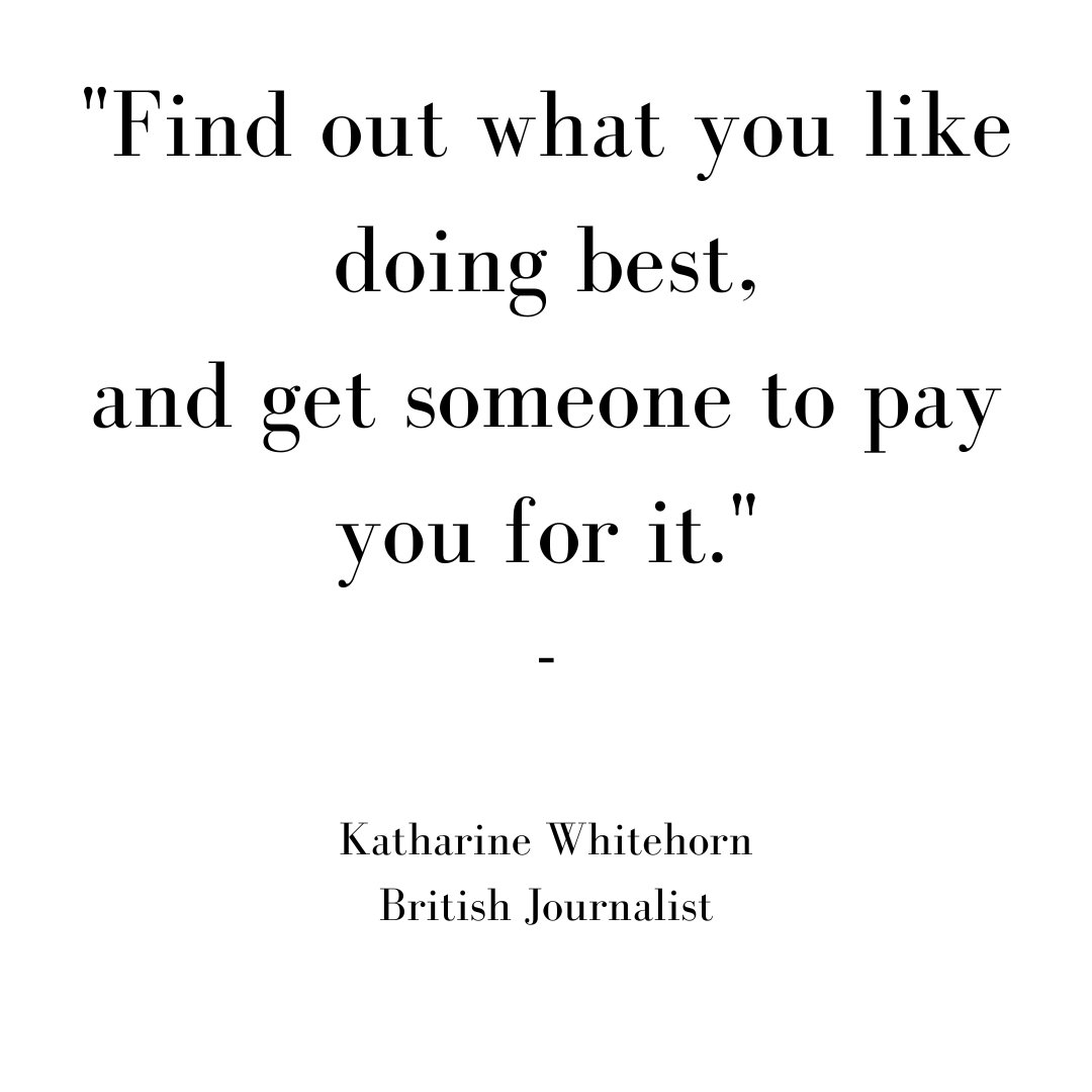 #mondaymotivation

&quot;Find out what you like doing best, and get someone to pay you for it.&quot; - Katharine Whitehorn, British Journalist, Columnist, Radio Presenter.

🌺🌹🌷💐

I work with pretty amazing people &amp; I love ❤️ seeing how happy 