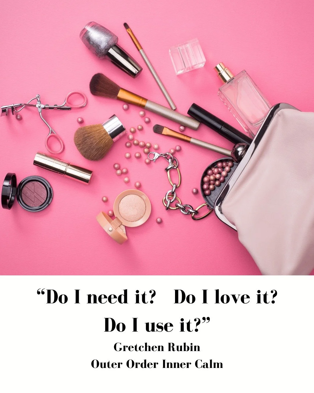 Tidy Tuesday Tip that you are going to want to save. 

➡️Ask yourself these questions when decluttering. 

1 - Do I need it? 
2 - Do I love it? 
3 - Do I use it?

Gretchen Rubin, Outer Order Inner Calm.

Need a  declutter coach to get started?

I can