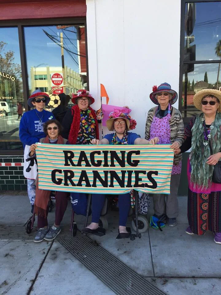 Raging Grannies at Medicare for All Barnstorm
