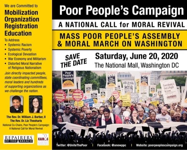 Poor People's Campaign Congress in DC in June: Report by Rowan Sept 20