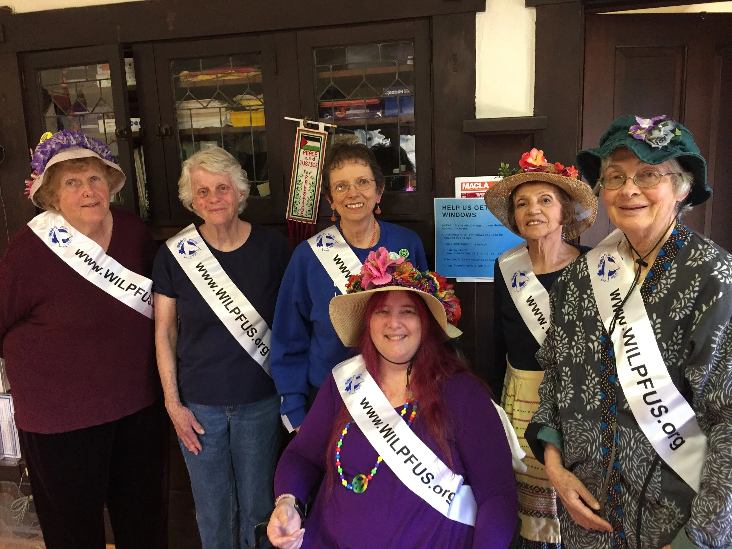 WILPF Annual Meeting On Friday, Nov 22 at 7 PM 