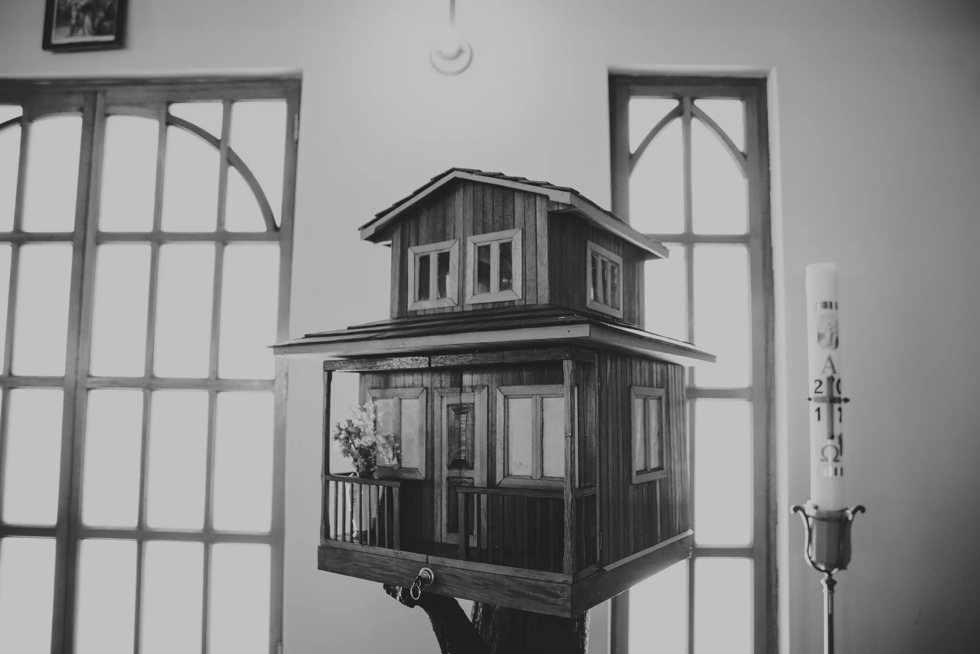 detalles en iglesia