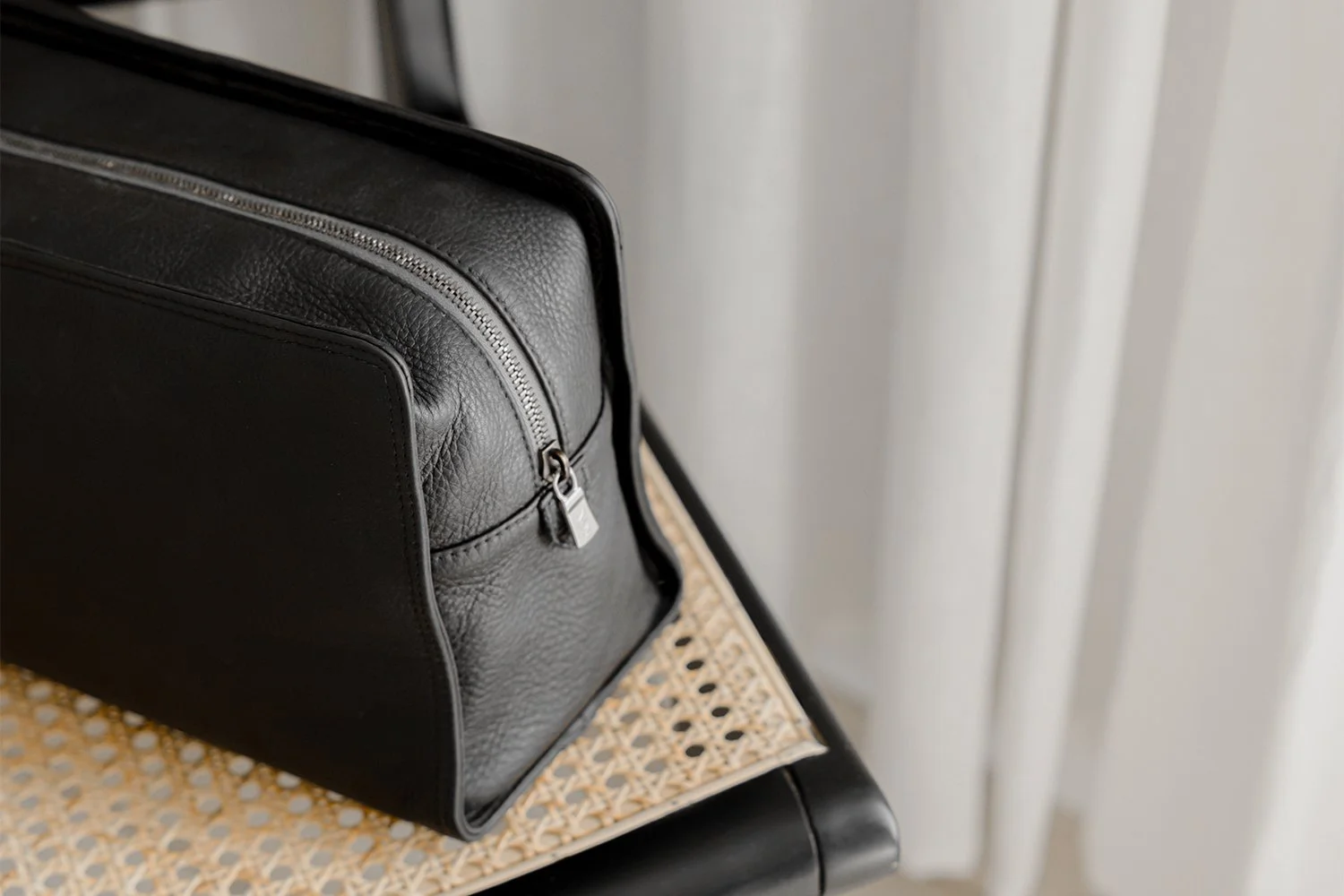 Italian Leather Toiletry Bag | The Ultimate Oversized Toiletry Bag
