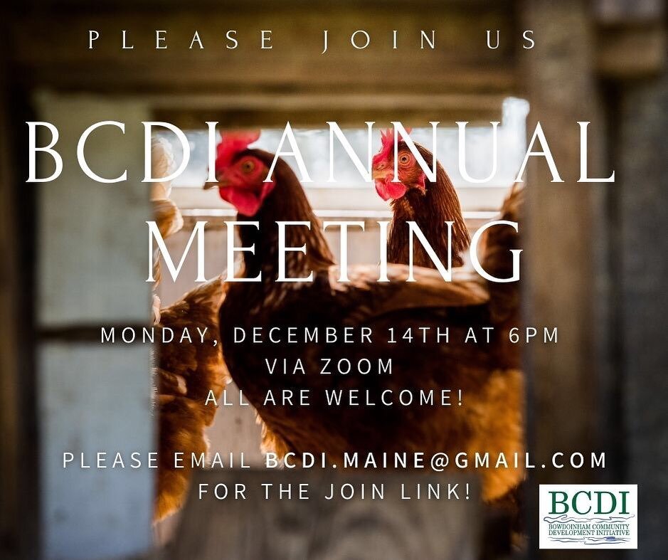 It&rsquo;s nearly time for our 2020 Annual Meeting, which will be held on Monday, December 14th at 6pm.  Though it's unfortunate that this year's meeting will be BYO drinks and snacks, we will still provide an hour of updates and special guests as we