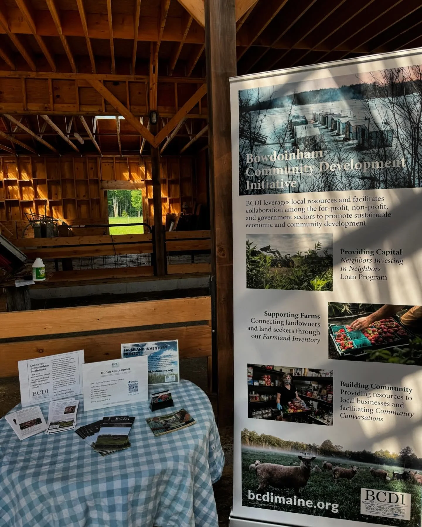 Happy Open Farm &amp; Studio Day! We are hanging at Apple Creek Farm today! Come on over to 538 Millay Road to visit the farm (come pet the goats!) and the artisans in the barn!