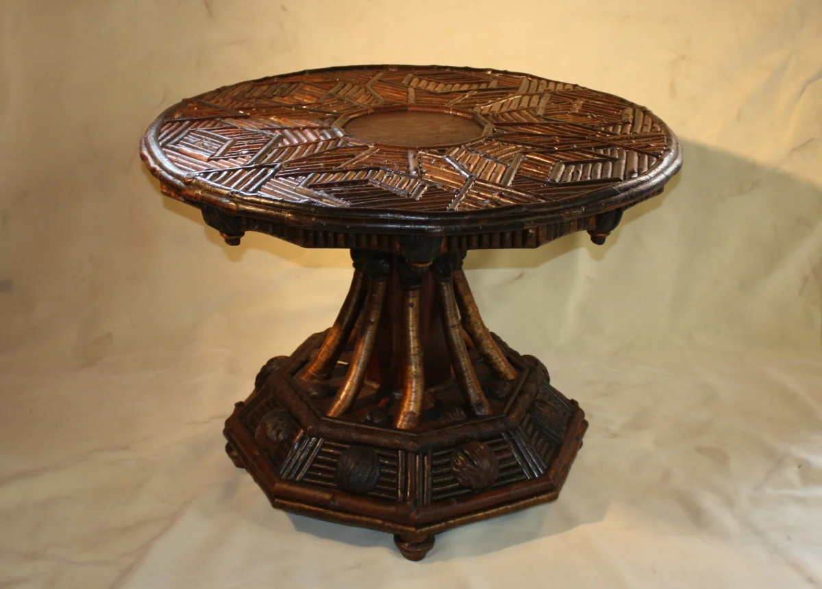 Round Mosaic Table