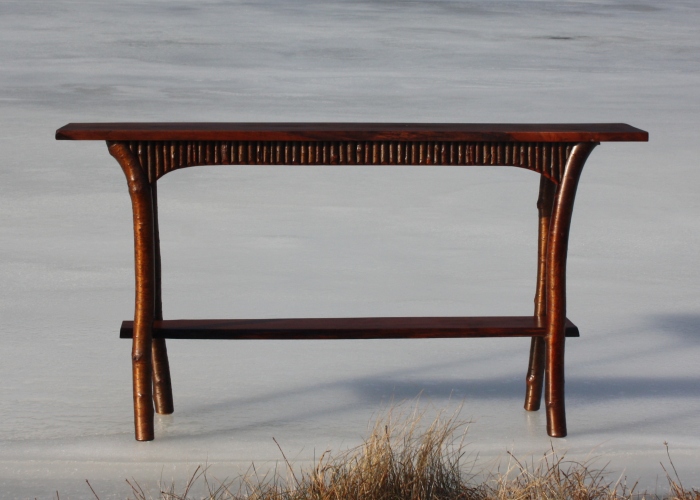 Black Birch Sofa Table