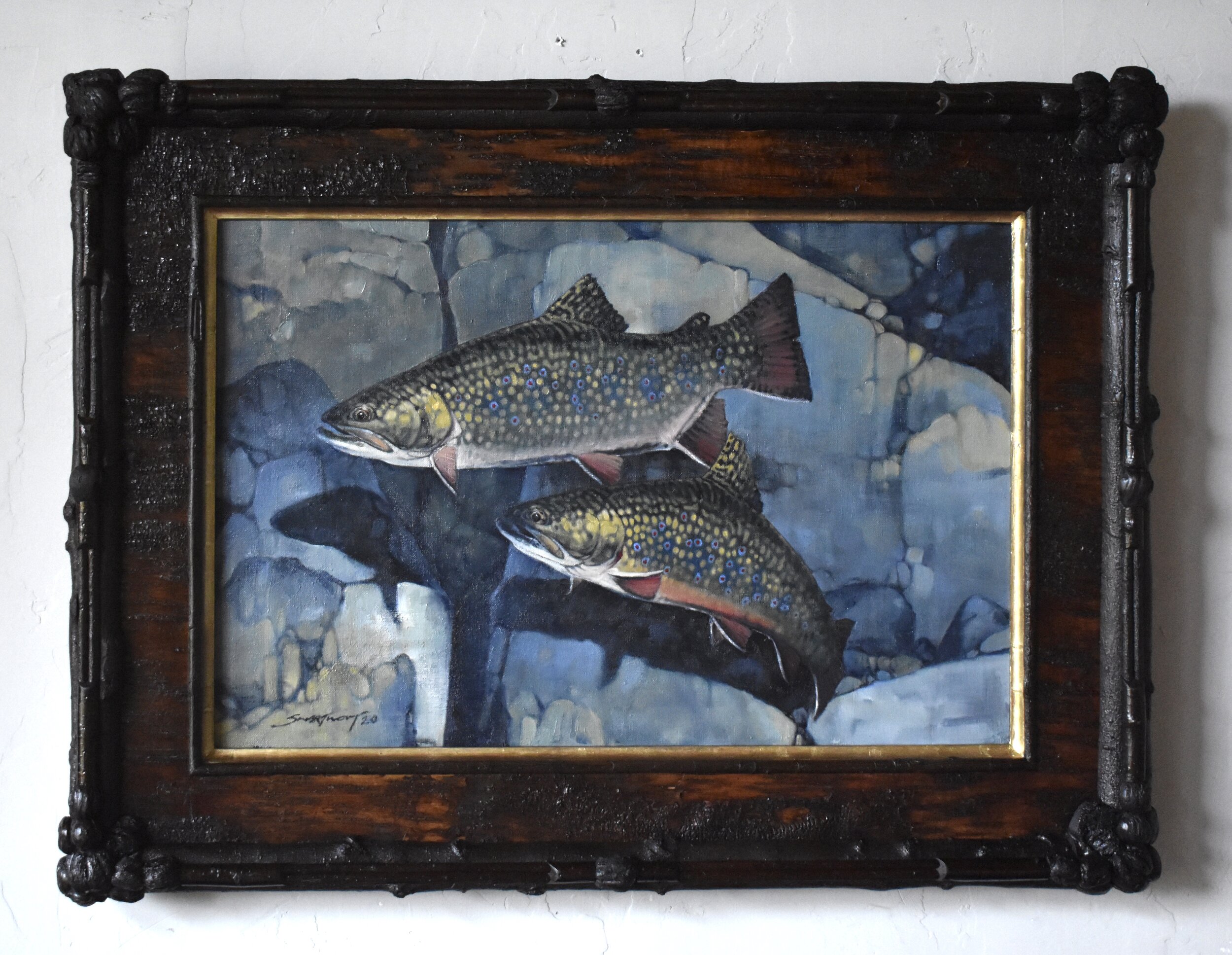 2 brook trout