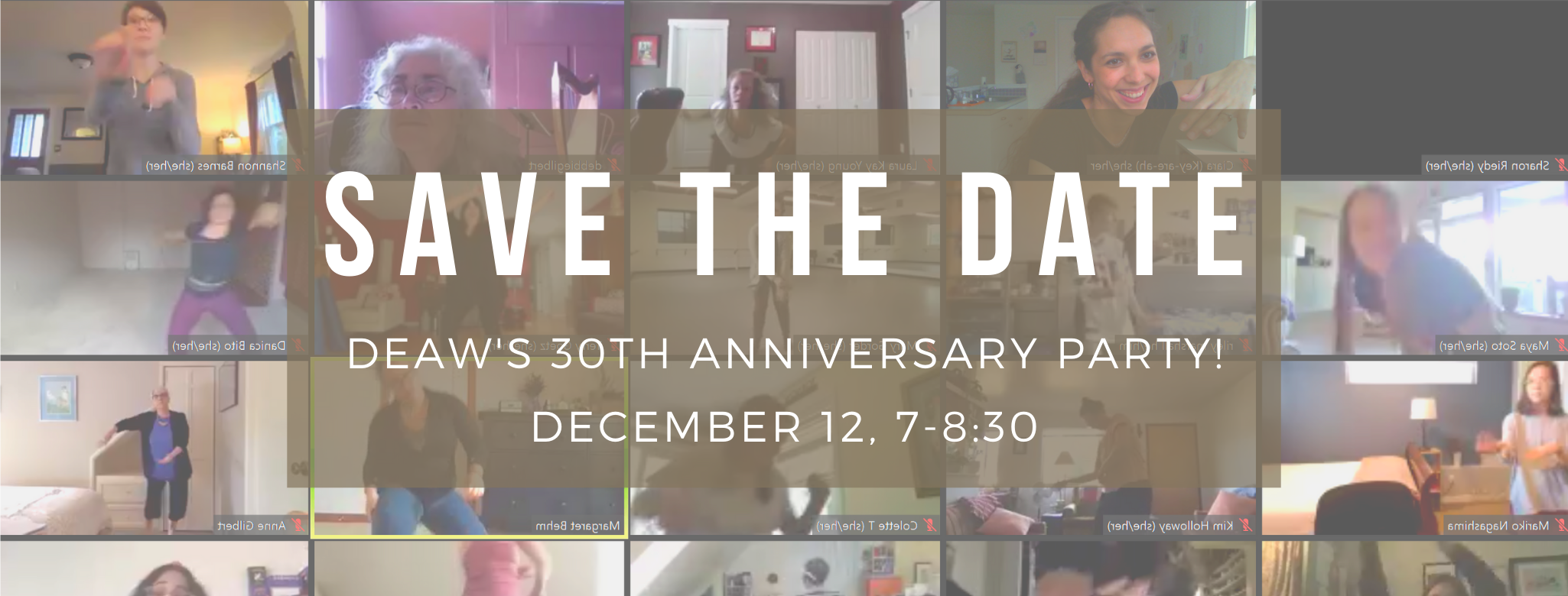 DEAW 30TH ANNIVERSARY PARTY