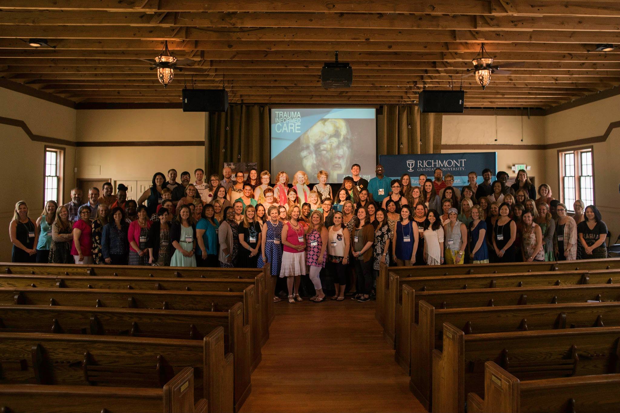 Attendee's at ICAP North America's 2015 Conference on Trauma Informed Care in Atlanta, GA