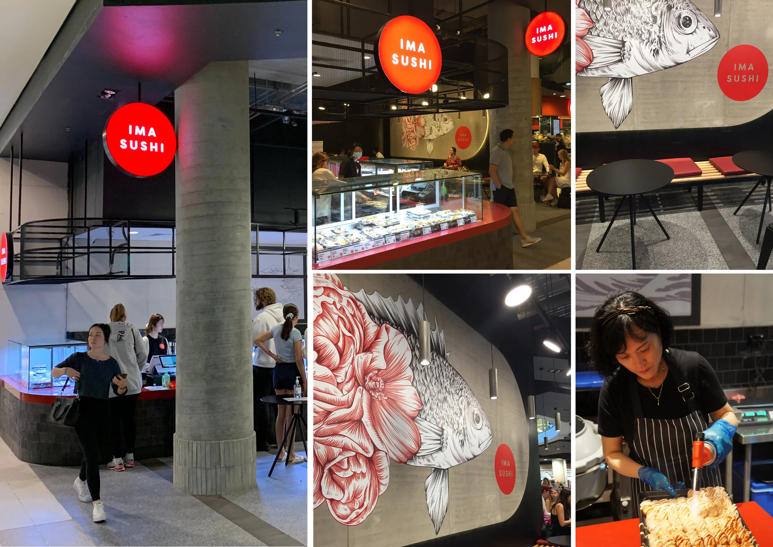 IMA SUSHI WESTFIELD OPENING DAY The Great Indoors