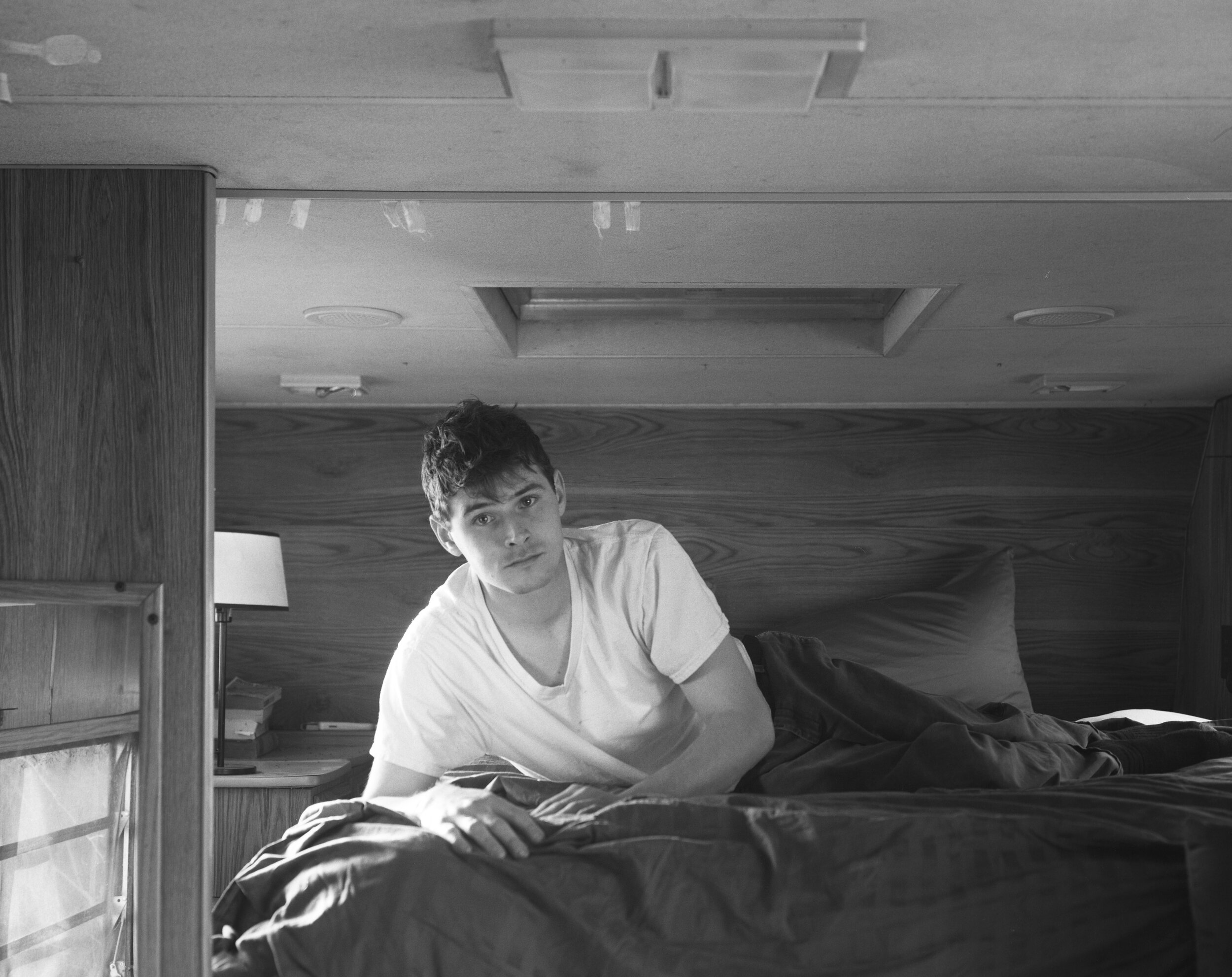 Ryan, in the camper