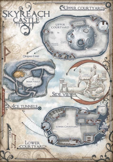 Strongholds and Followers Temple Maps: Print/Reference Bundle — Jared Blando