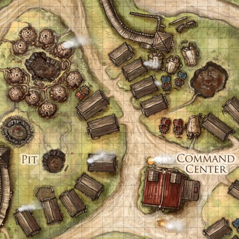 Goblinoid War Camp (DM & Player DD versions) — Jared Blando