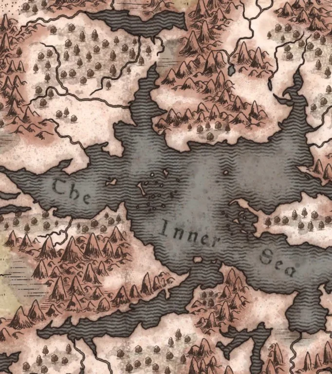 The World of Faerun Map — Jared Blando
