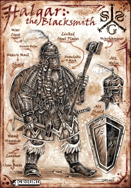 Sell Sword Guild Faction : Halgar the Blacksmith