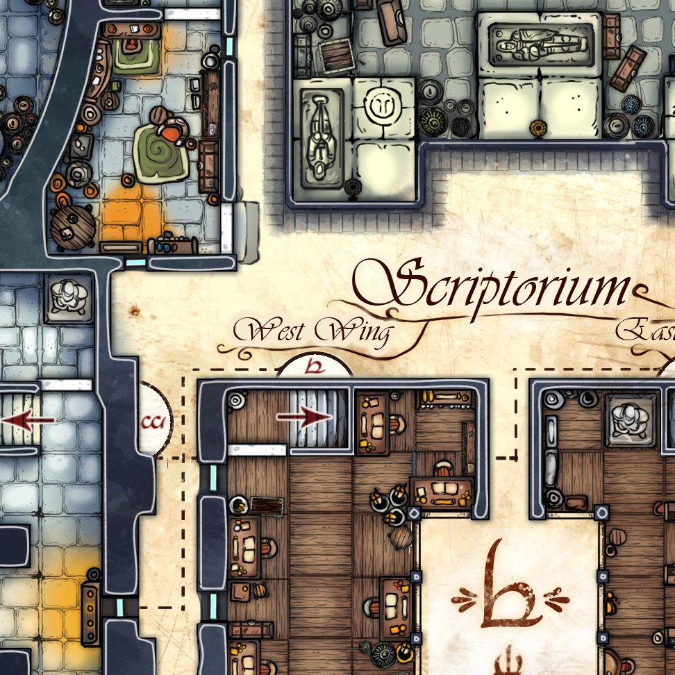 Strongholds and Followers Temple Maps: Print/Reference Bundle — Jared Blando