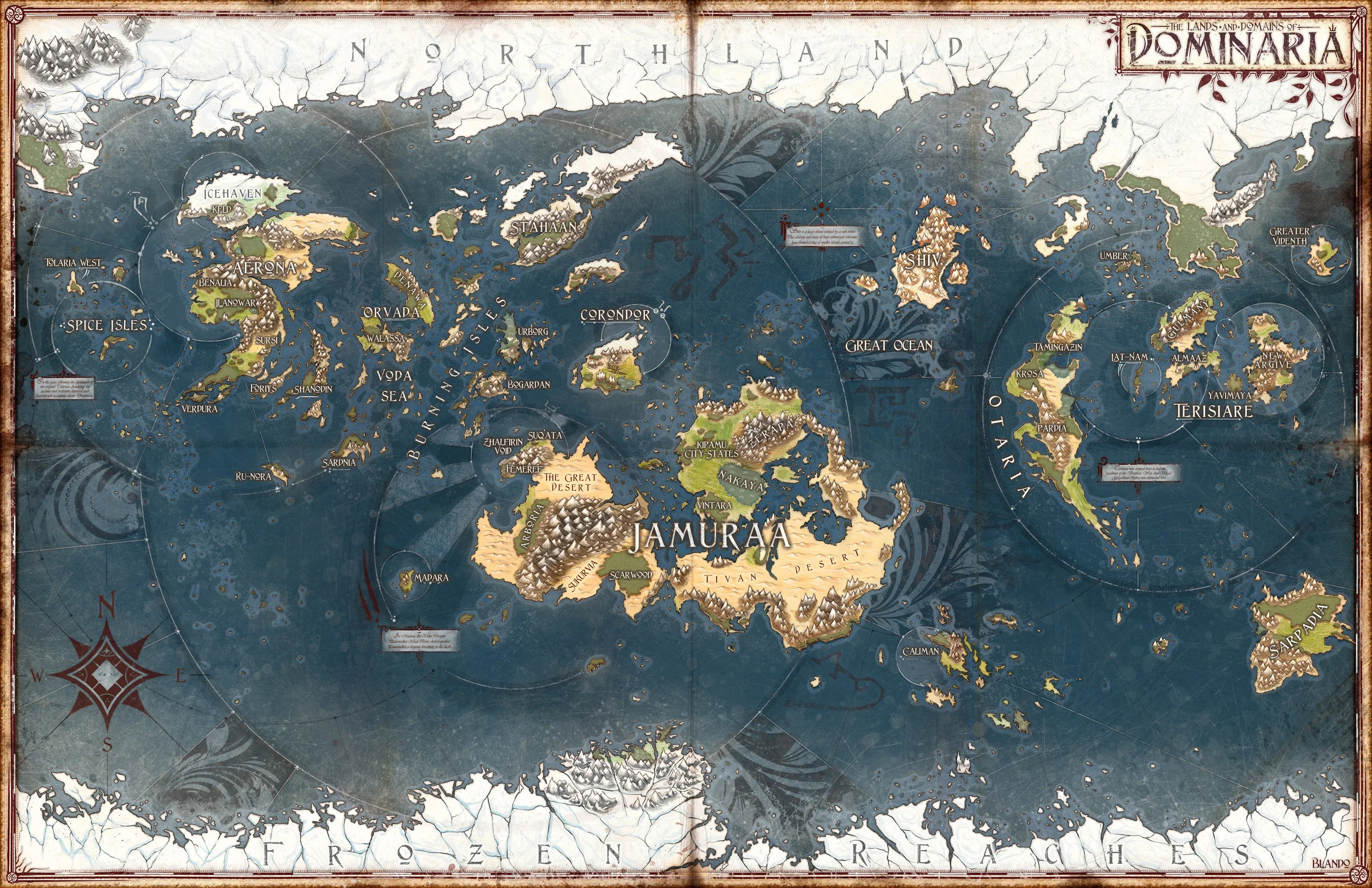 The Lands of Dominaria