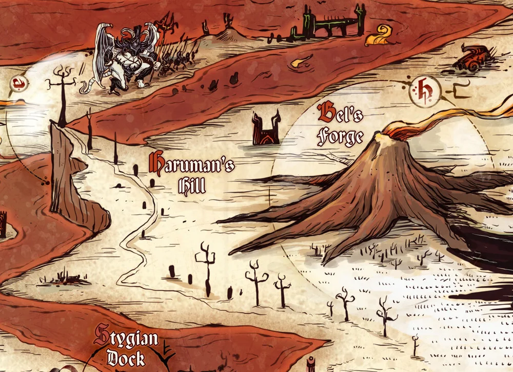 Авернус карта днд