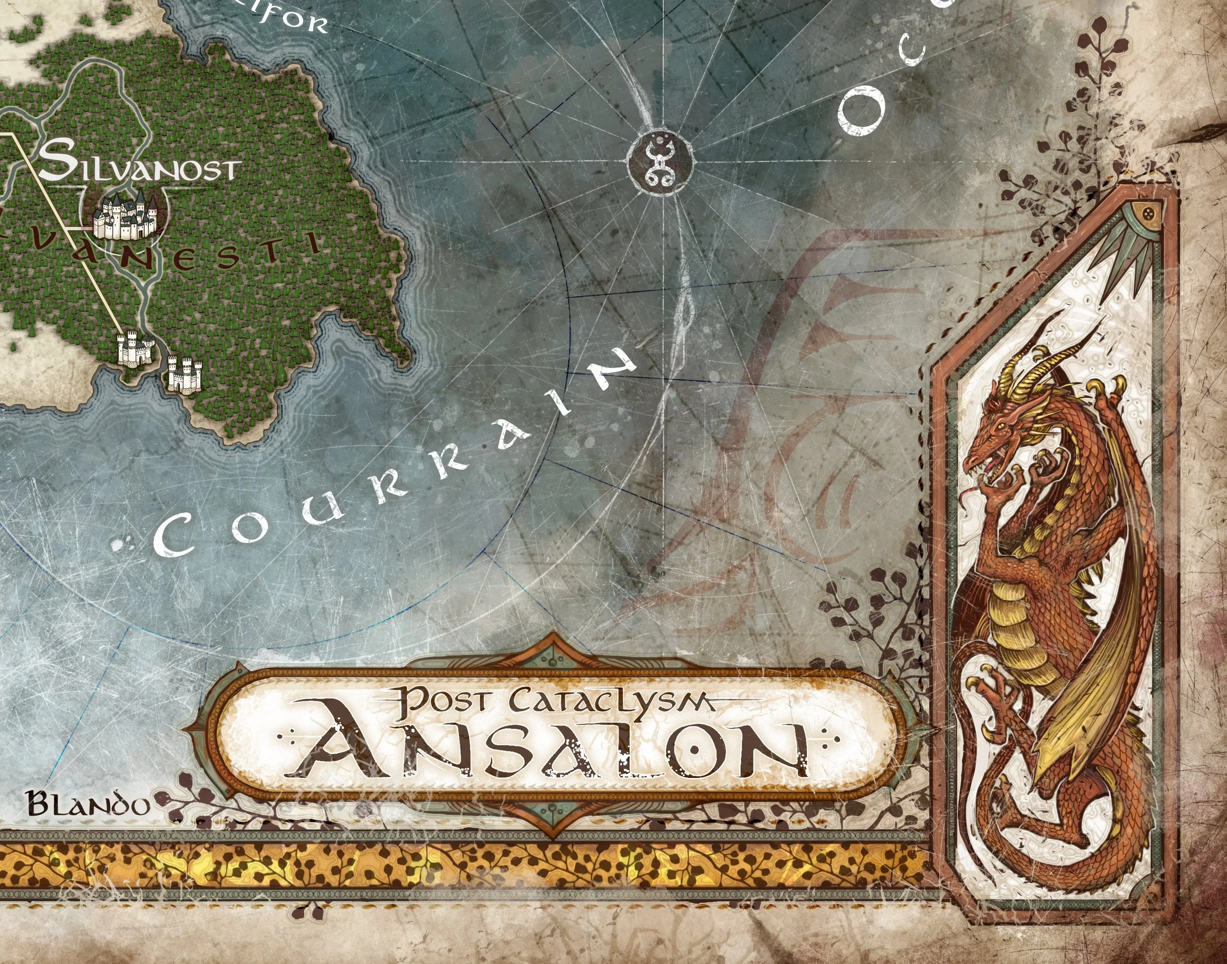 Dnd Krynn Map