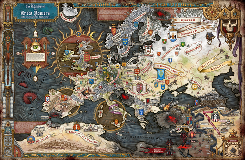 The World Map of Trench Crusade — Jared Blando