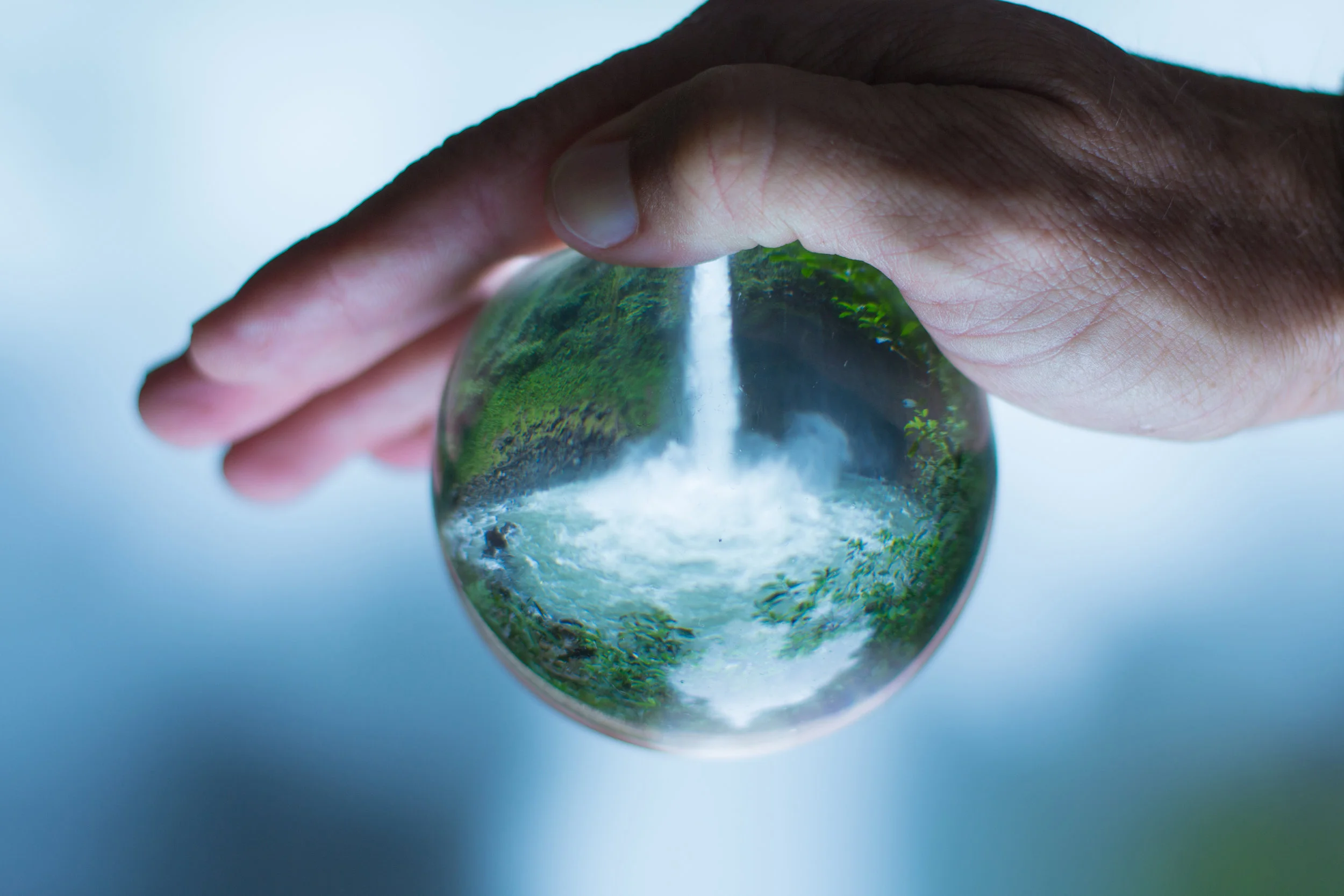 waterfall sphere