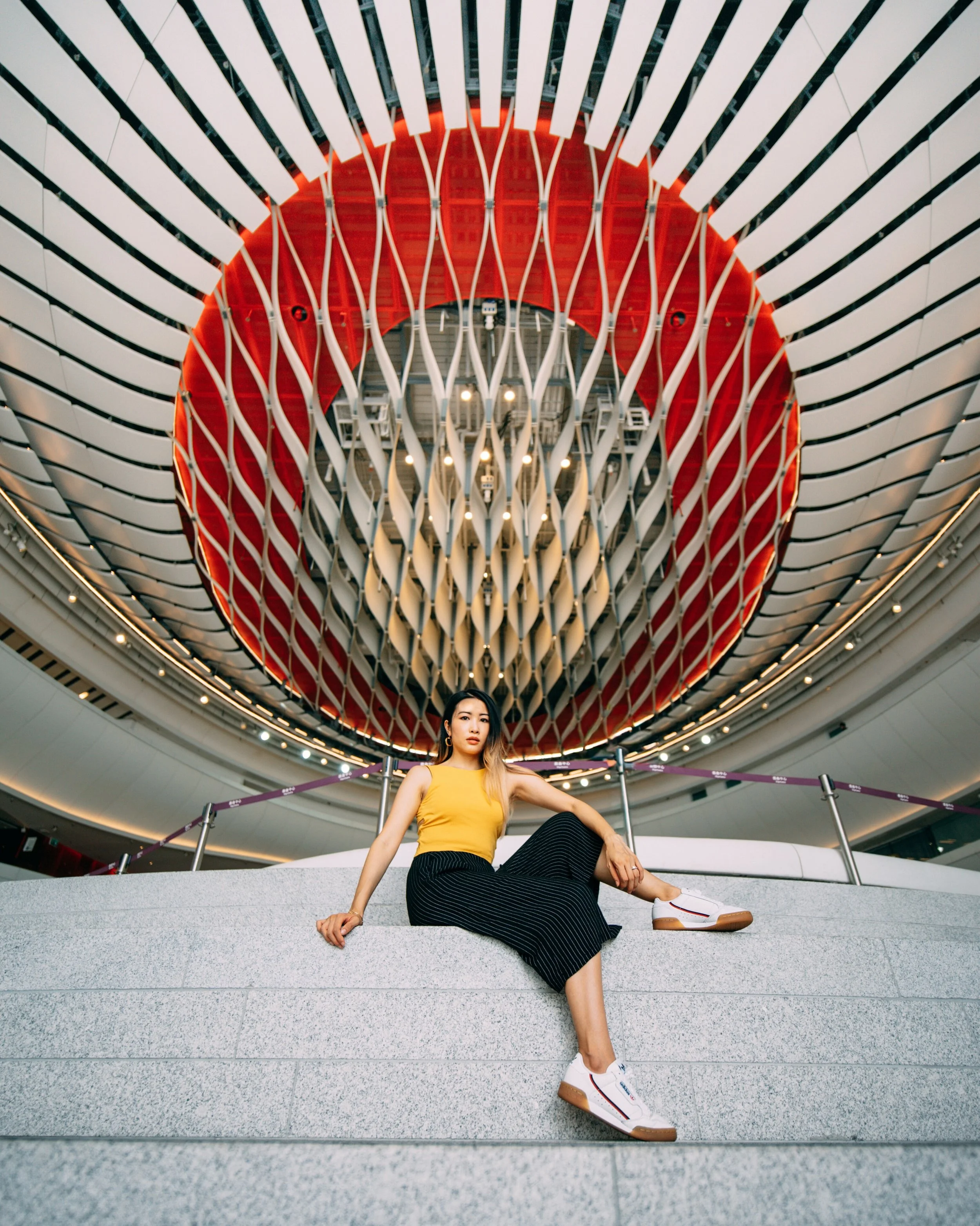 Somewhere in outer space&hellip; or maybe just the Xiqu Centre. 👽

The second photo was taken a year before the first, and it&rsquo;s still my favourite. The way the light transforms the space at night is just something else. ✨🔦

📍Xiqu Centre 

#f