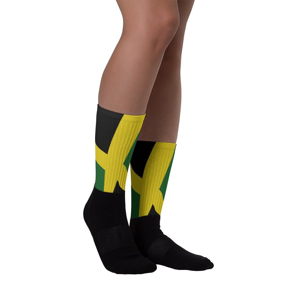Socks - Jamaican Flag
