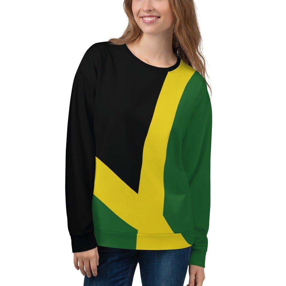 Unisex Sweatshirt - Jamaican Flag
