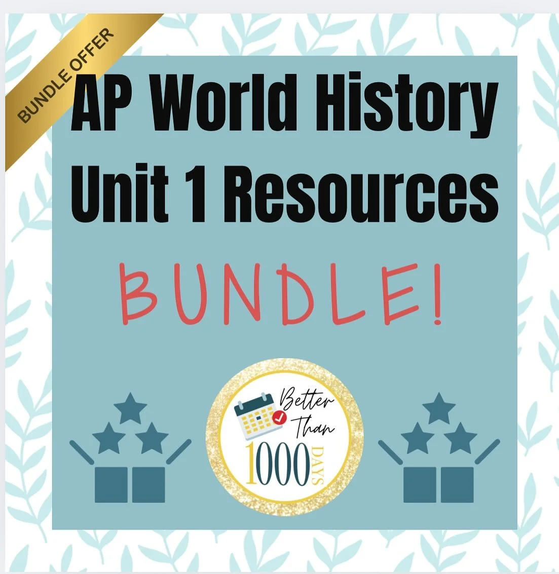 ⭐️ Everything you need for a perfect first unit! ⭐️ What a great way to start the year 💯