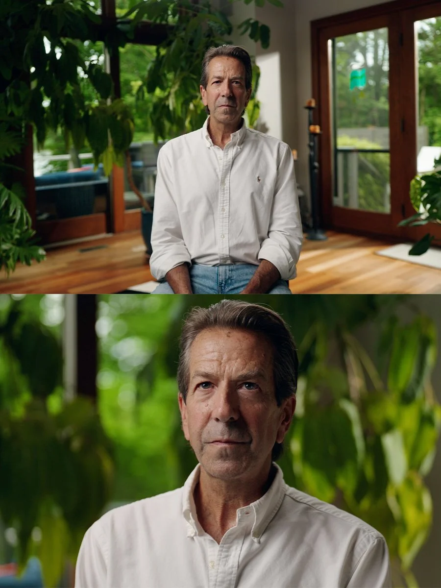 Fantastic interview set up here by @tomxshaw shot on two @sonycine Fx6's and graded with the ARRI Utopia LUT.

I love the depth Tom was able to create here in the background and the beautiful way the greens and timber tones play off eachother. 

It's