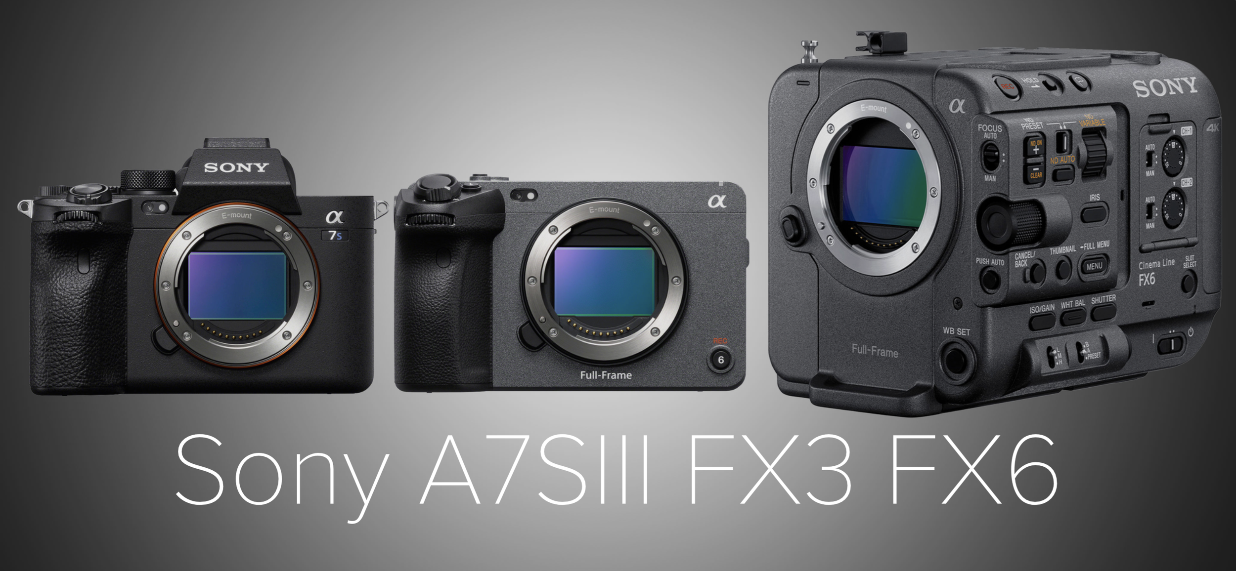 Phantom LUTs for Sony A7S III, FX3 & FX6