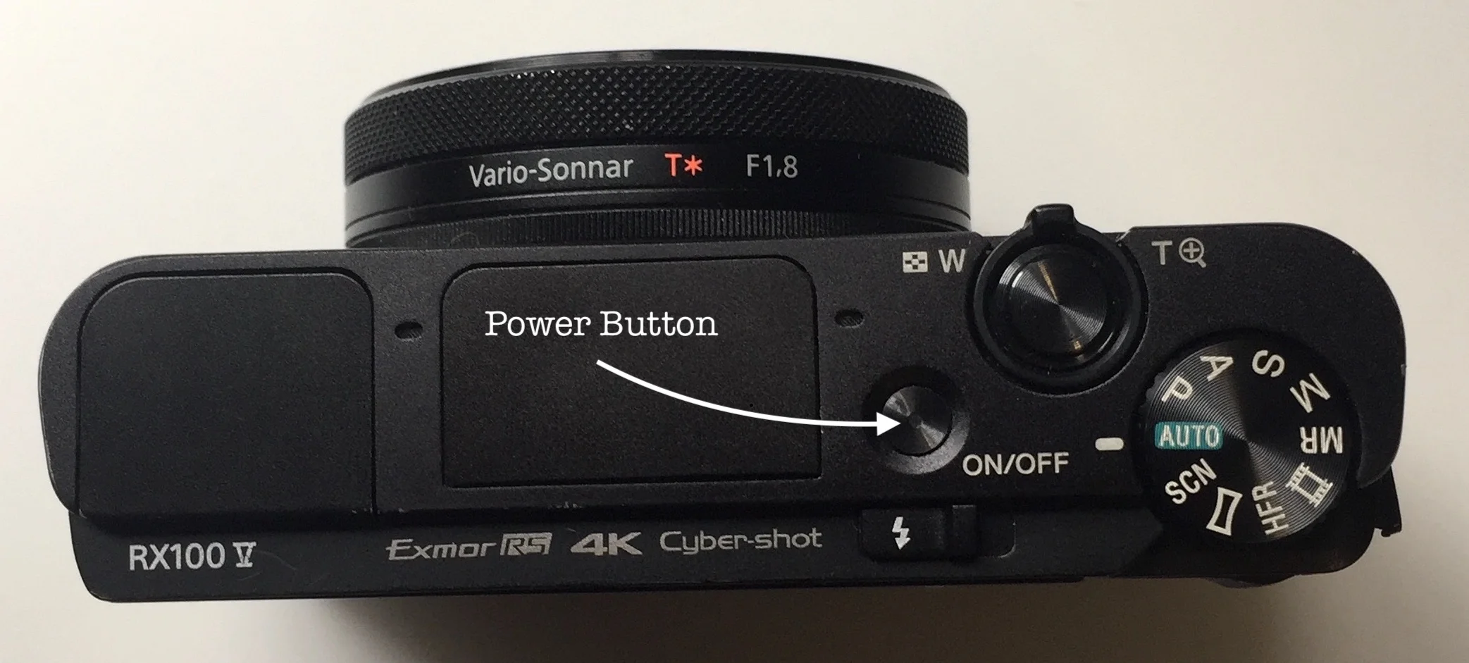 This is the power button, in case ‘ON/OFF’ wasn’t clear.