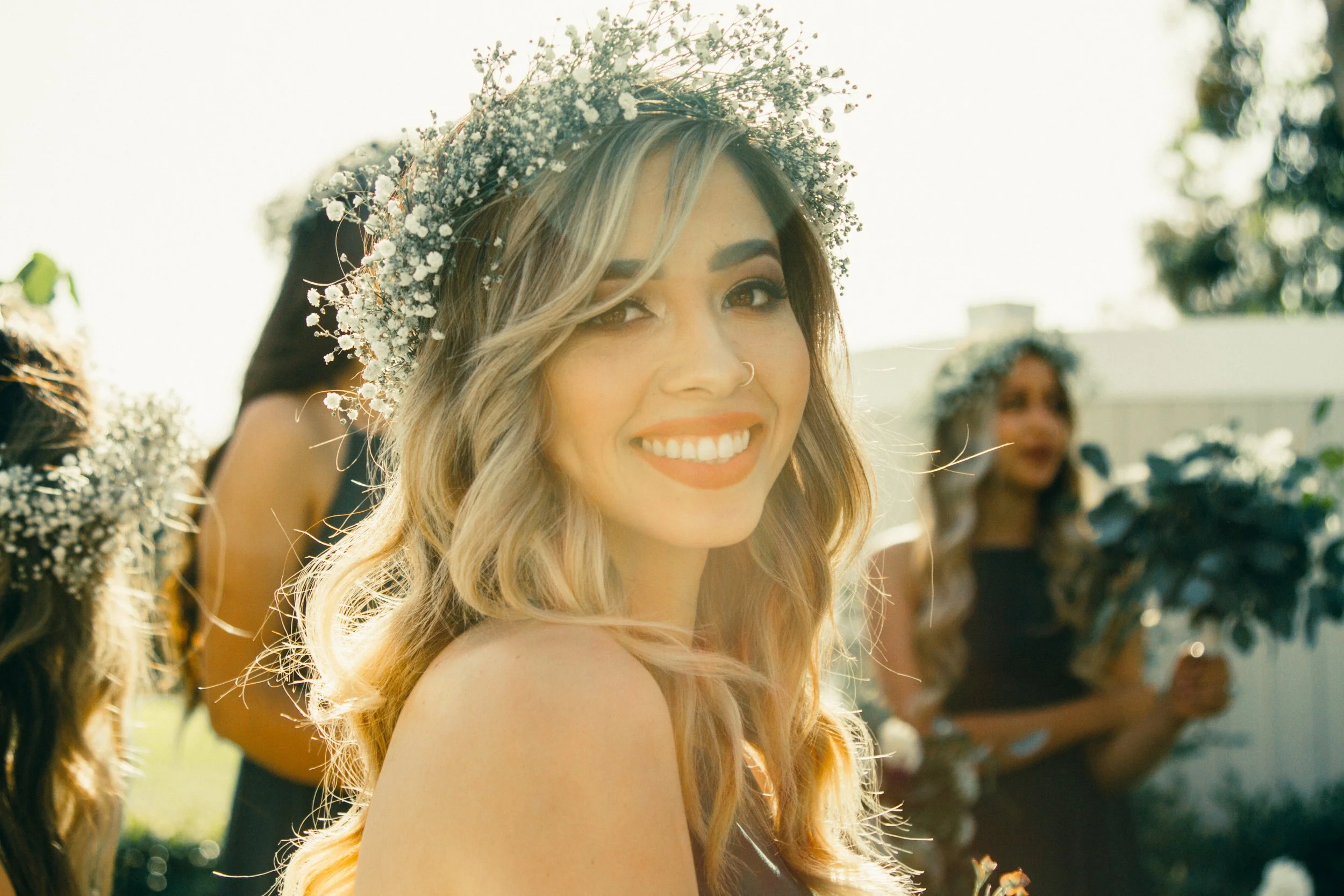 Currently a bridesmaid, a bride whenever she chooses.