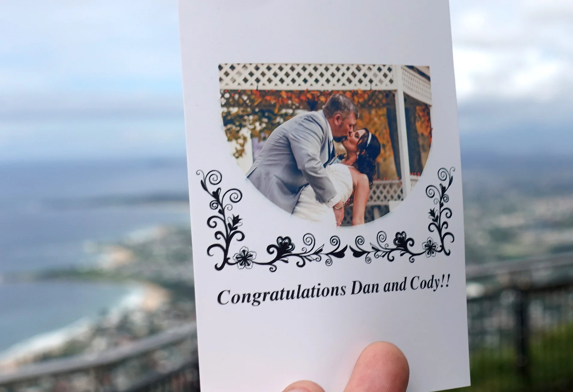 A view fit for a marriage.