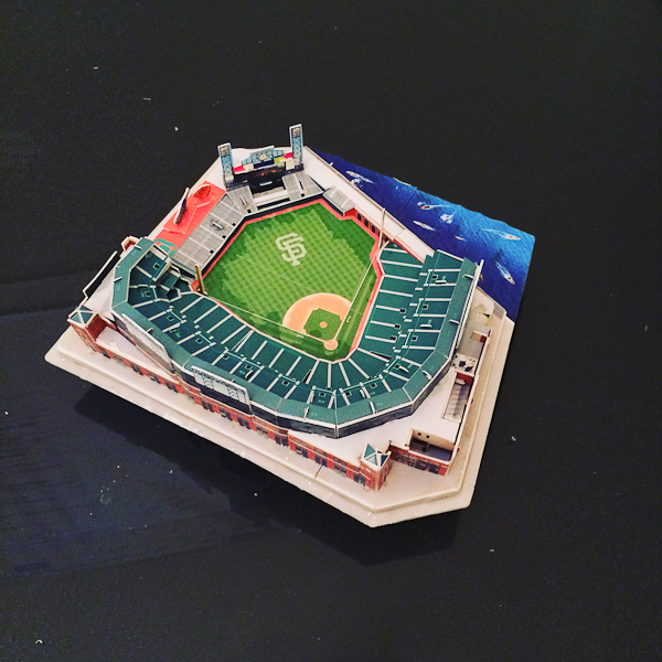 The Floating Stadium , detail. Work in Progress: Investigations South of Market, Yerba Buena Center for the Arts , 2016.